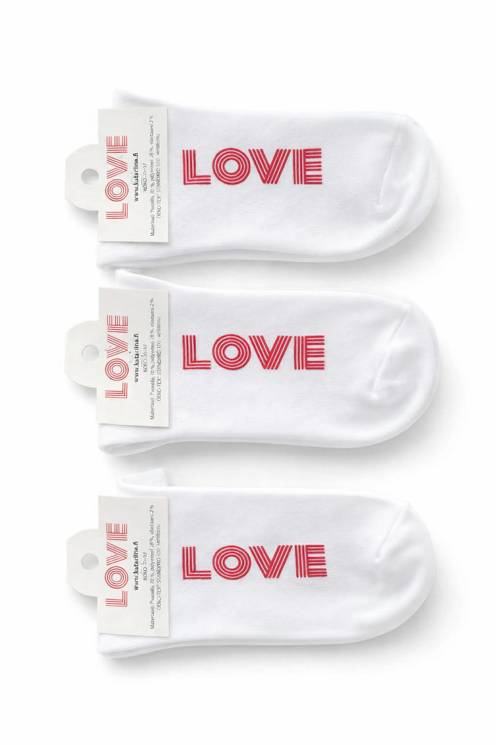 LOVE - Sukat Unisex malli